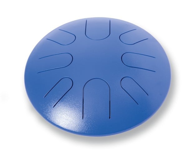 Steel Tongue drum large blue
