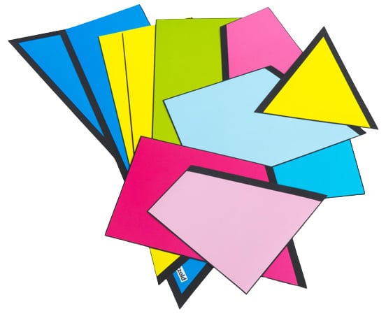 Food pyramid magnetic, 9 pieces