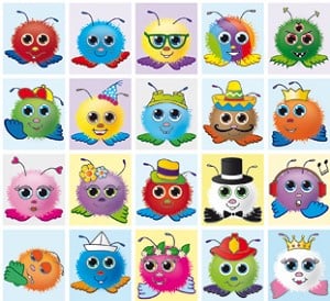Reward Stickers Fluffballs