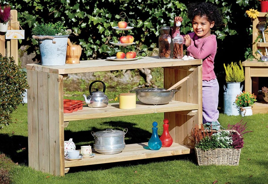 Outdoor storage unit various heights
