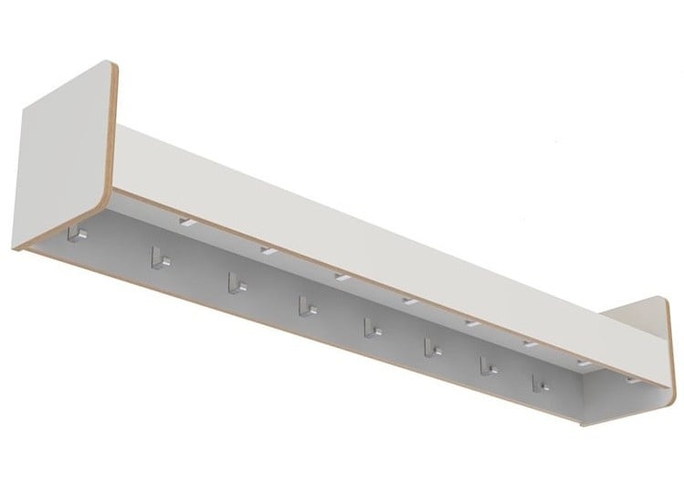 # Kapstok legplank 180 cm 16 haken