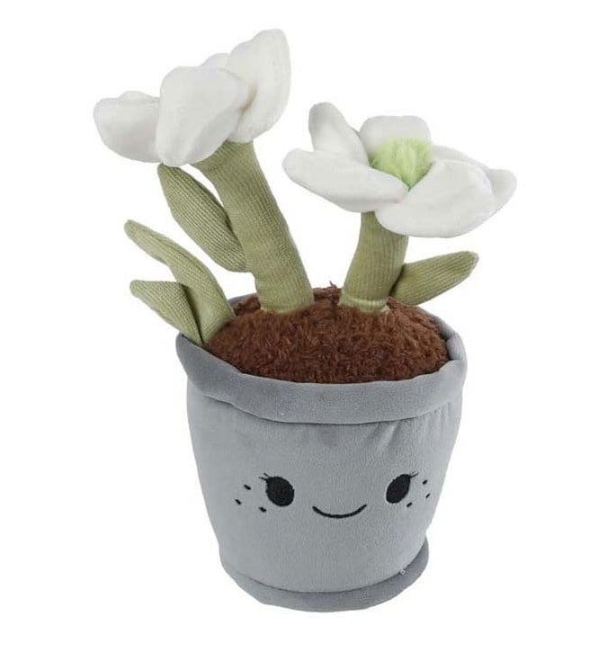 Plush plant - Christmas rose, 24 cm