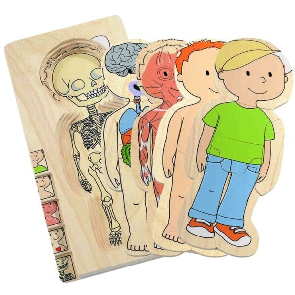 Layer puzzle, Boy 28-piece