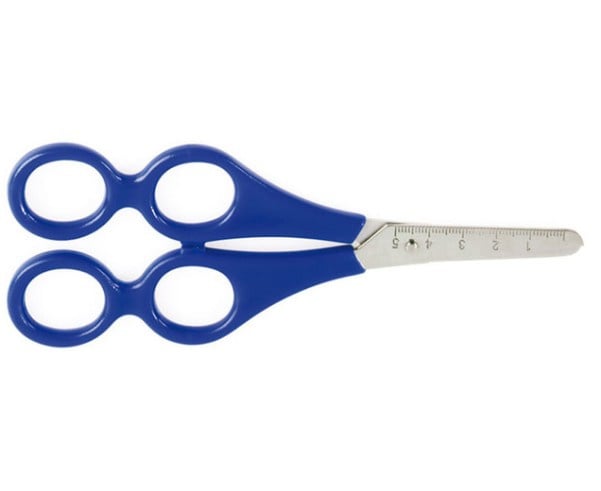 Therapy scissors, left-handed
