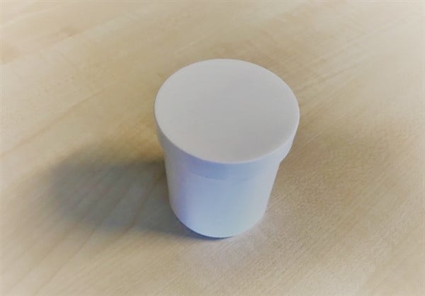 Glue pots with screw cap, set of 10