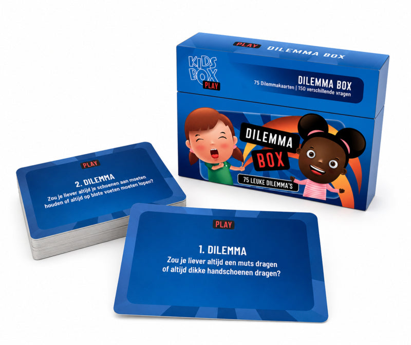 Kidsbox Dilemma Box 4+, 75 dilemma cards