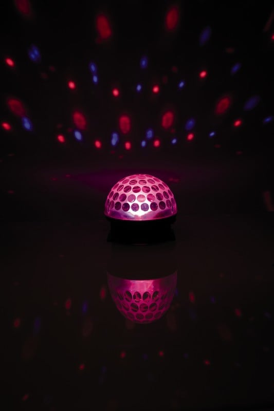 Discolamp met stroboscoop