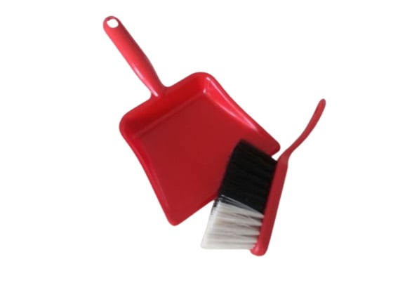 Dustpan and brush set plastic