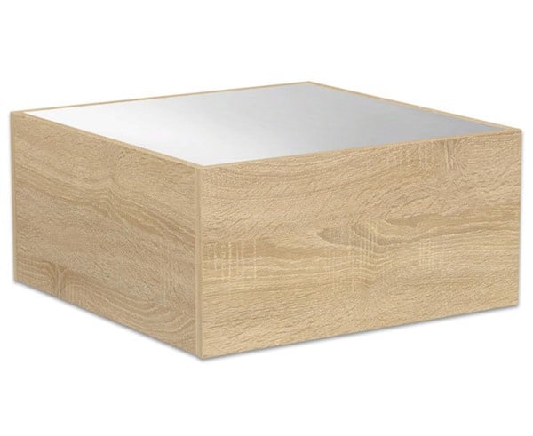 # Square Podium Part with Mirror 75 x 75 cm