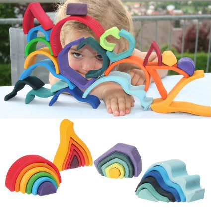 Grimm's Wooden Puzzle The Four Elements