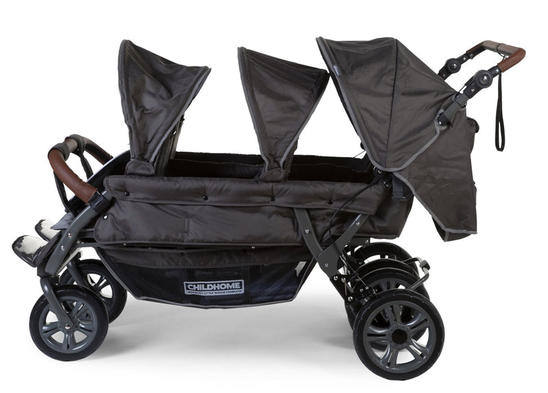 # Sixseater, 6-persoons kinderwagen incl. regenhoes