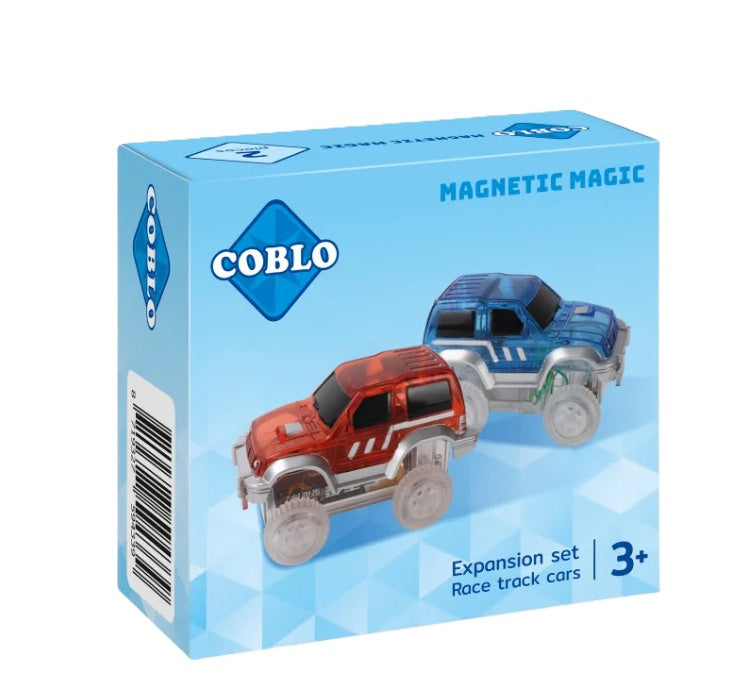 Coblo Racetrack Cars, 2 pieces