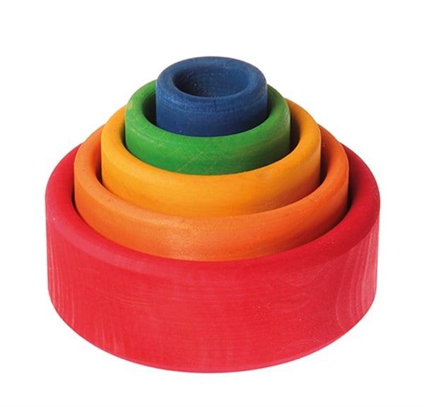 Grimms stapelbakjes regenboog