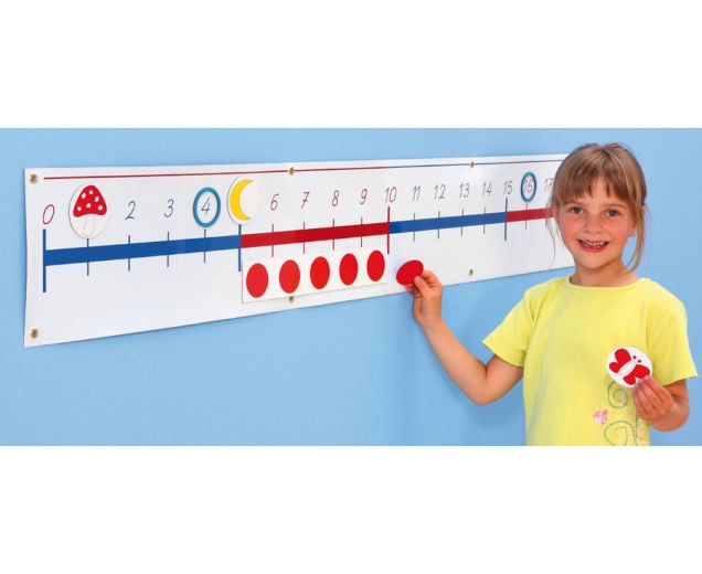 Magnetic Number Line 0-20
