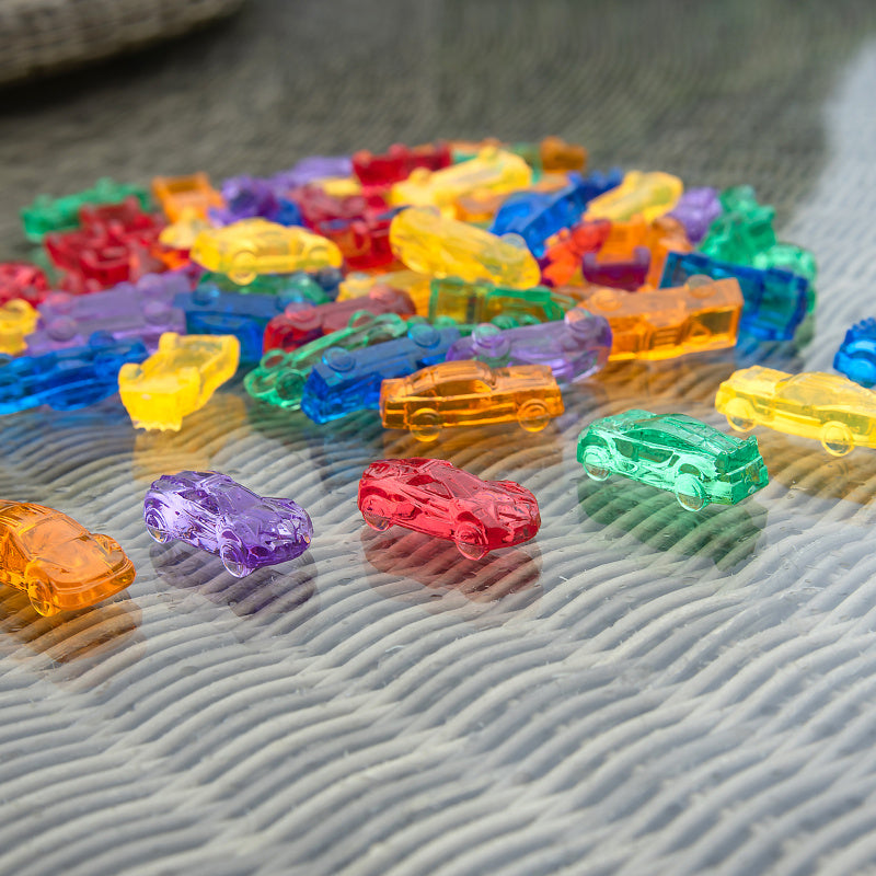 Tickit Translucent Colour Cars, 72-piece
