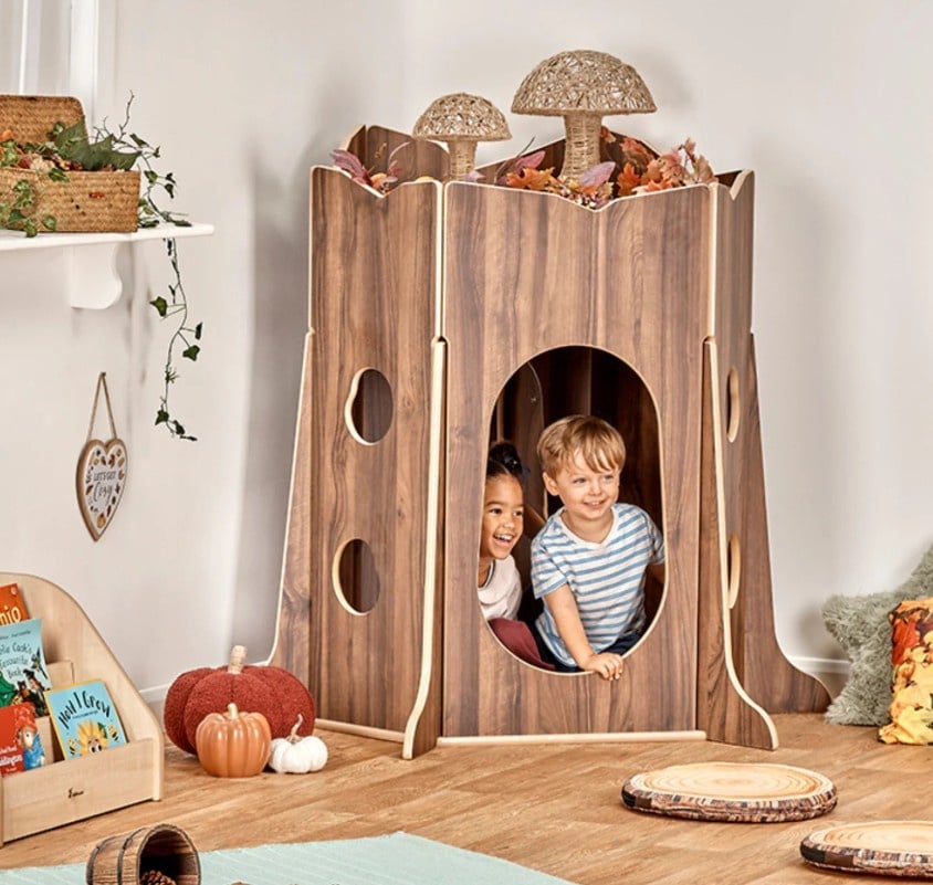 Boomstam huis