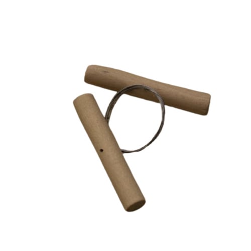 Clay cutter wire, twisted