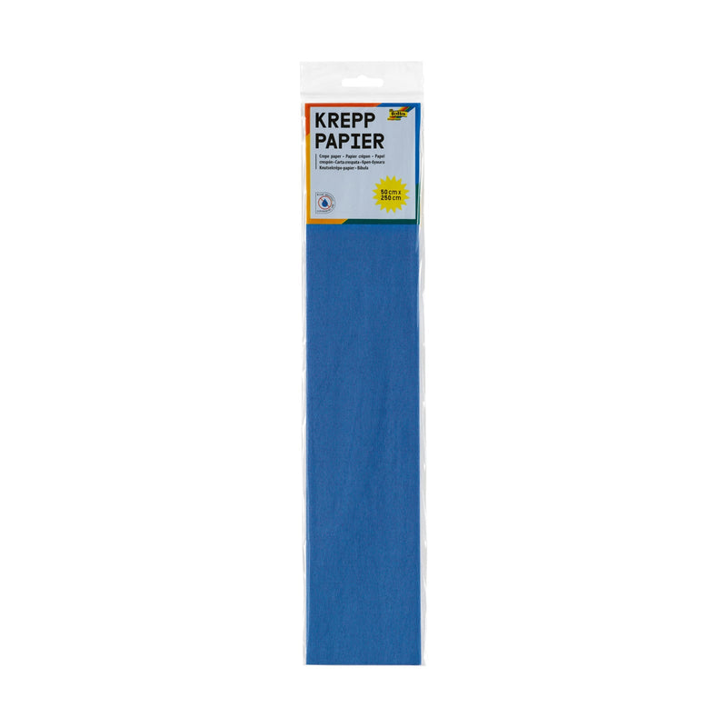 Crêpepapier blauw