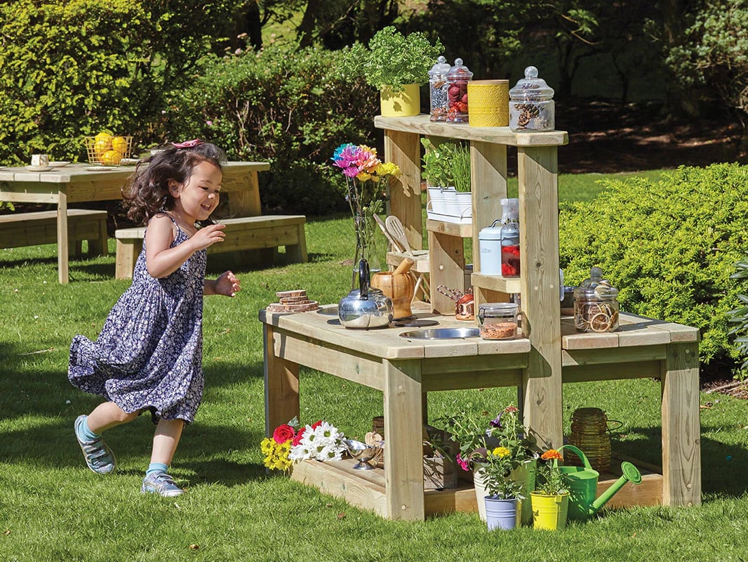 Outdoor kitchen / Mud kitchen Island model
