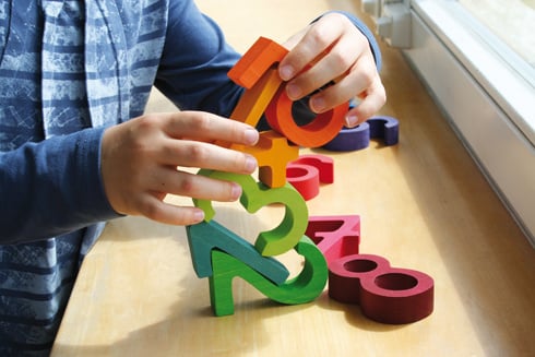 Grimm's wooden numbers