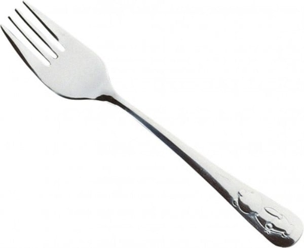 Kindervork 15 cm edelstaal 18/10