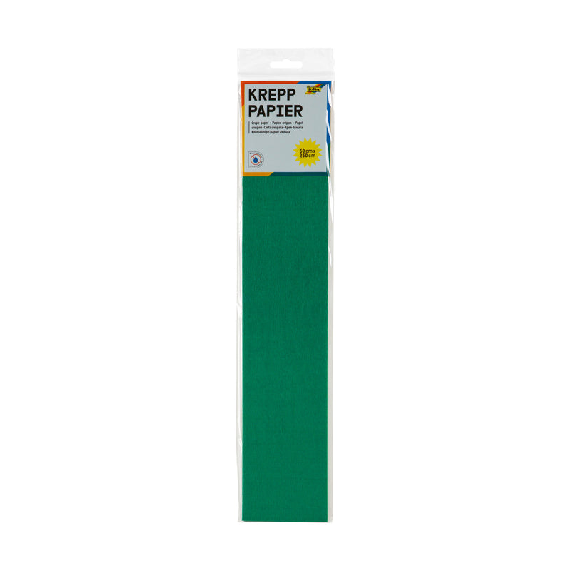Crêpepapier mosgroen