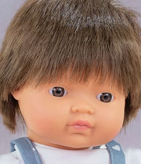 Doll European boy, 38 cm