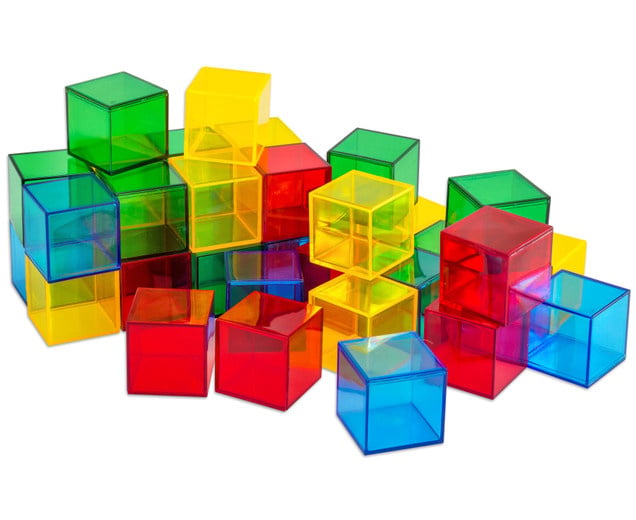 Transparent cubes