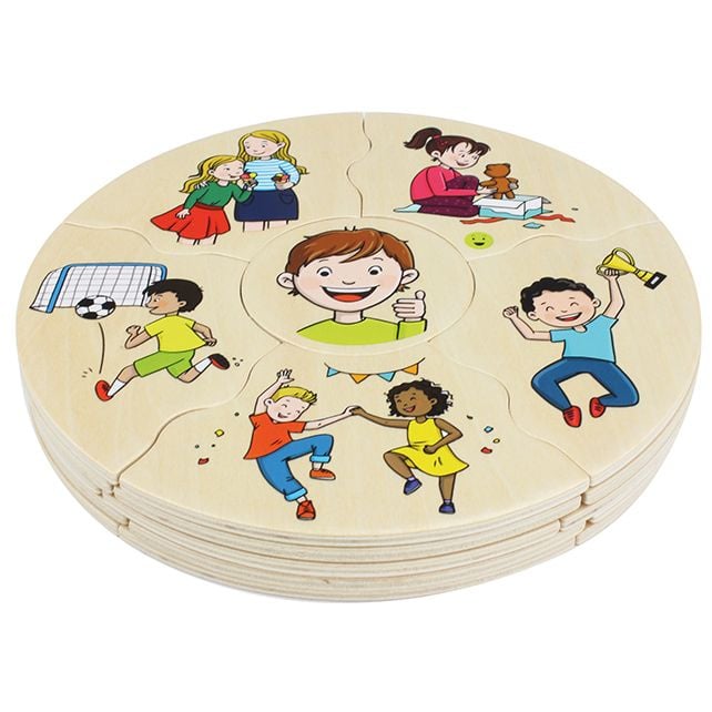Humanico puzzel - Emoties