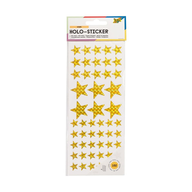Holografische stickers Sterren