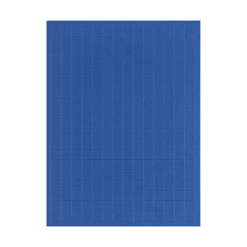 Knutselrubber Mozaiek, 15 x 20 cm, 6 vel, 6 kleuren ass.