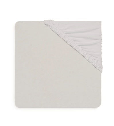 Hoeslaken jersey wit t.b.v. babywieg D520