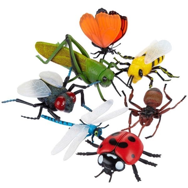 Jumbo Insects 7 pieces