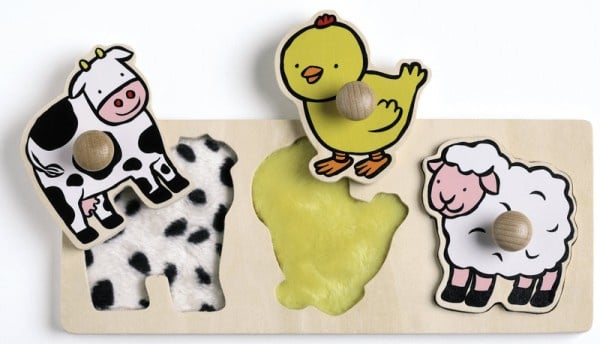 Tastpuzzel boerderijdieren