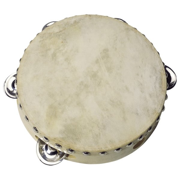 Tambourine with head 5 jingles