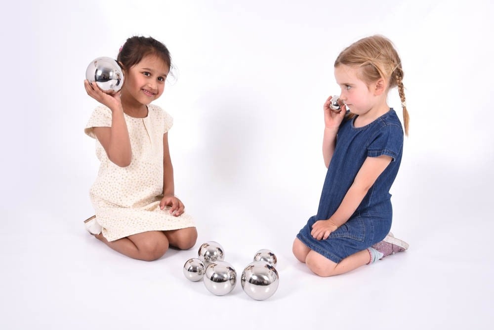 Tickit Sensory Reflective Balls, Set of 7
