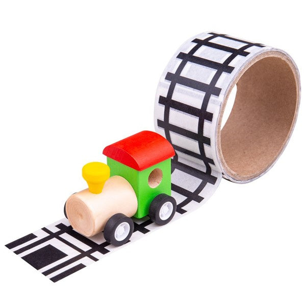 Train track tape, 3 rolls of 5 meters