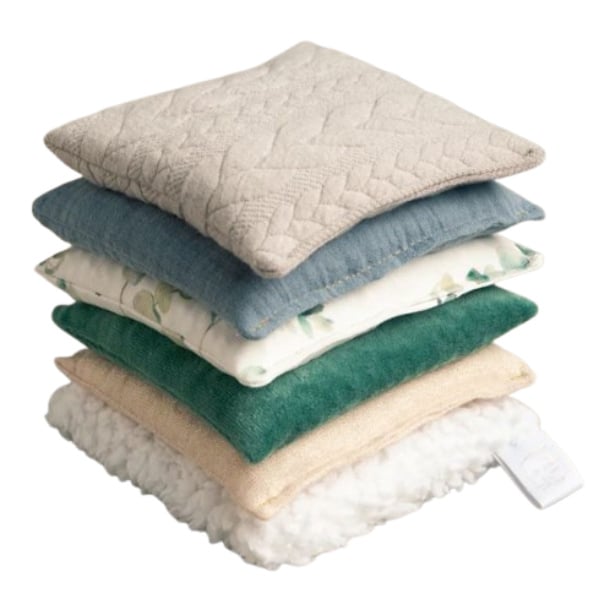 Sensorische pittenzakjes - Green Jeans, 6 stuks