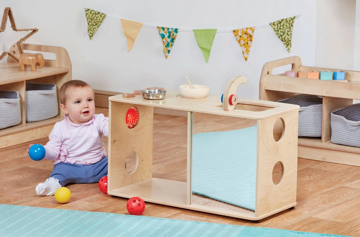 Toddler activity kitchen