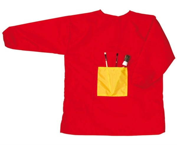 Schildersschort rood, 4 - 6 jaar