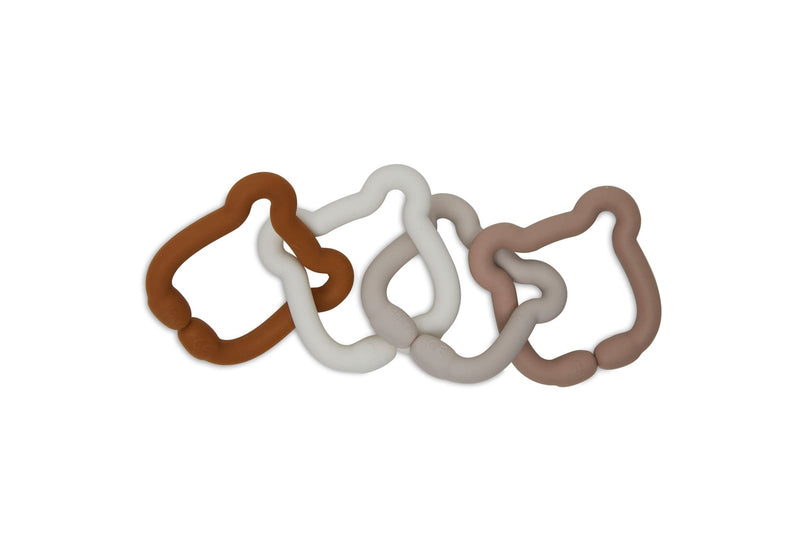 # Siliconen speelgoedringen Teddy Bear