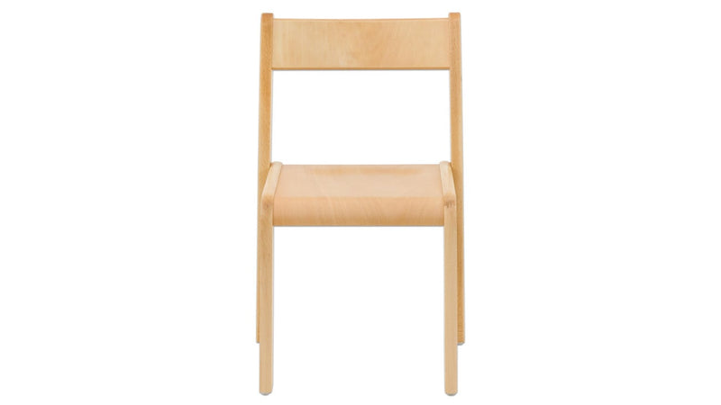 Wooden stackable chair TIM