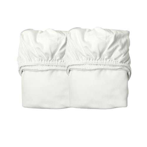 Fitted sheets Leander cradle, 2-pack