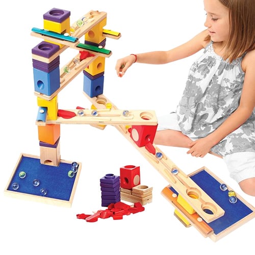 Quadrilla Music Motion marble run, 97-piece