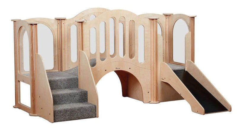 Speelhuis Kindergym speelelement met glijbaan