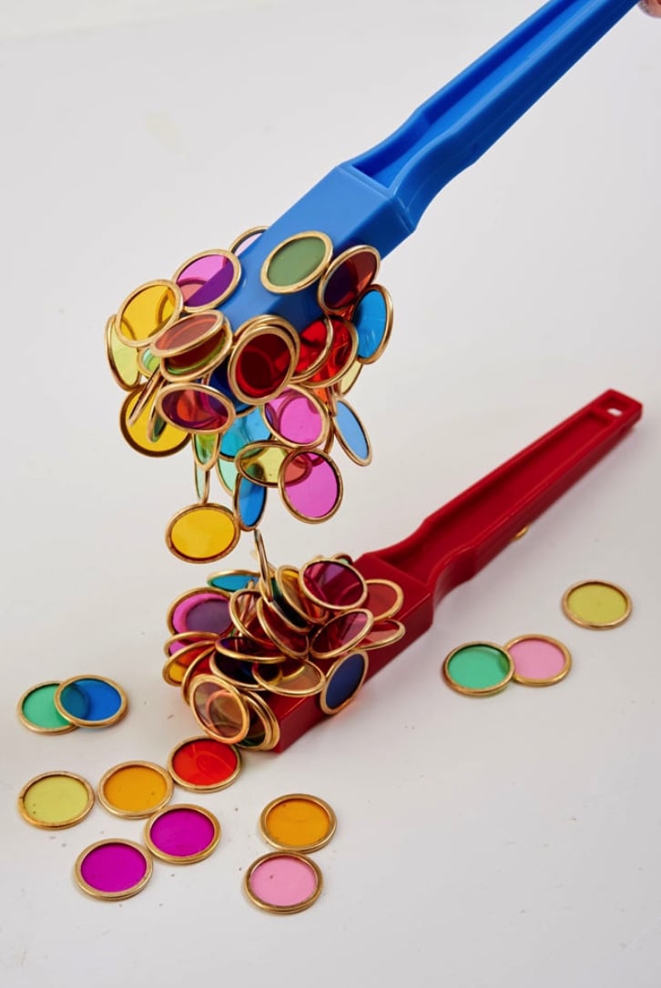 Tickit magnetische gekleurde schijven, 500 stuks