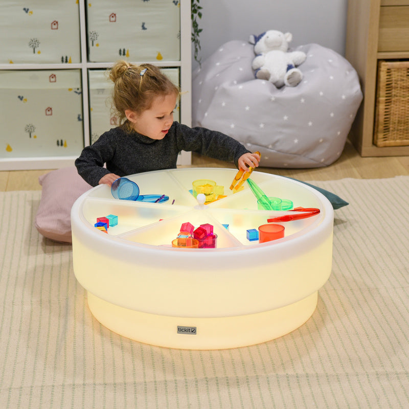 # Tickit sensorische ontdektafel / lichttafel
