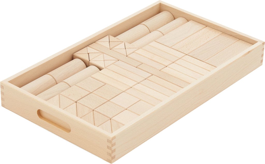 Building blocks trolley 194-piece
