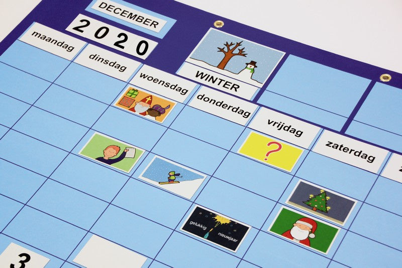 Magnetic calendar