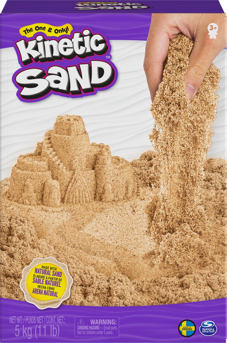 Kinetic Sand 5 kg. Magical / kinetic sand, safe/asbestos-free